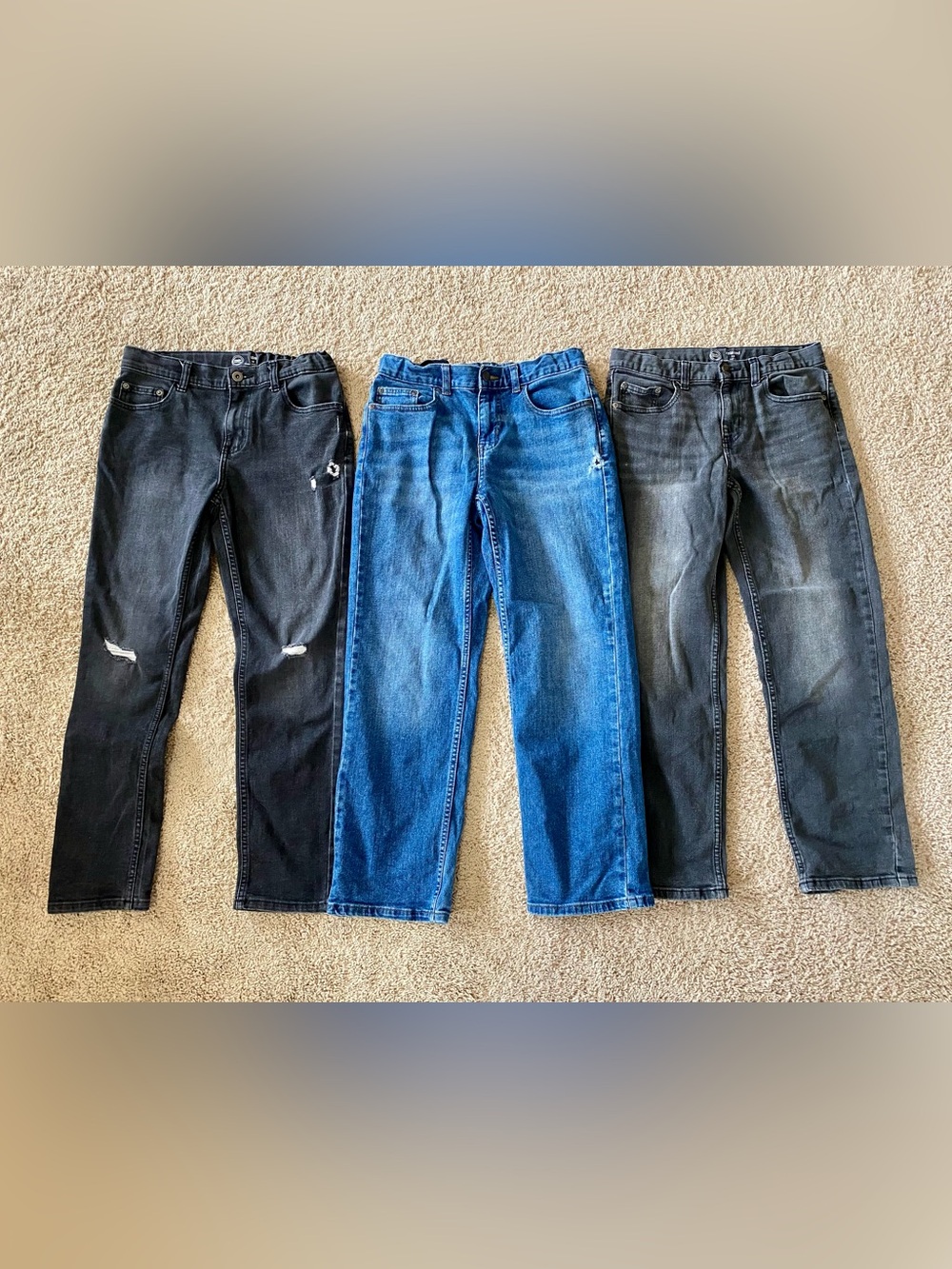 Wonder Nation boys jeans bundle size 14